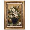 تابلو فرش دستباف گل در گلدان تبریز کد 902007
