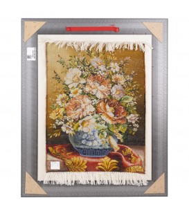 イランの手作り絵画絨毯 タブリーズ 番号 902023