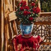 Tableau tapis persan Tabriz fait main Réf ID 902030