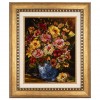تابلو فرش دستباف گل در گلدان تبریز کد 902042