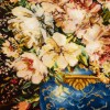 تابلو فرش دستباف گل در گلدان تبریز کد 902044