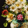 تابلو فرش دستباف گل در گلدان تبریز کد 902061