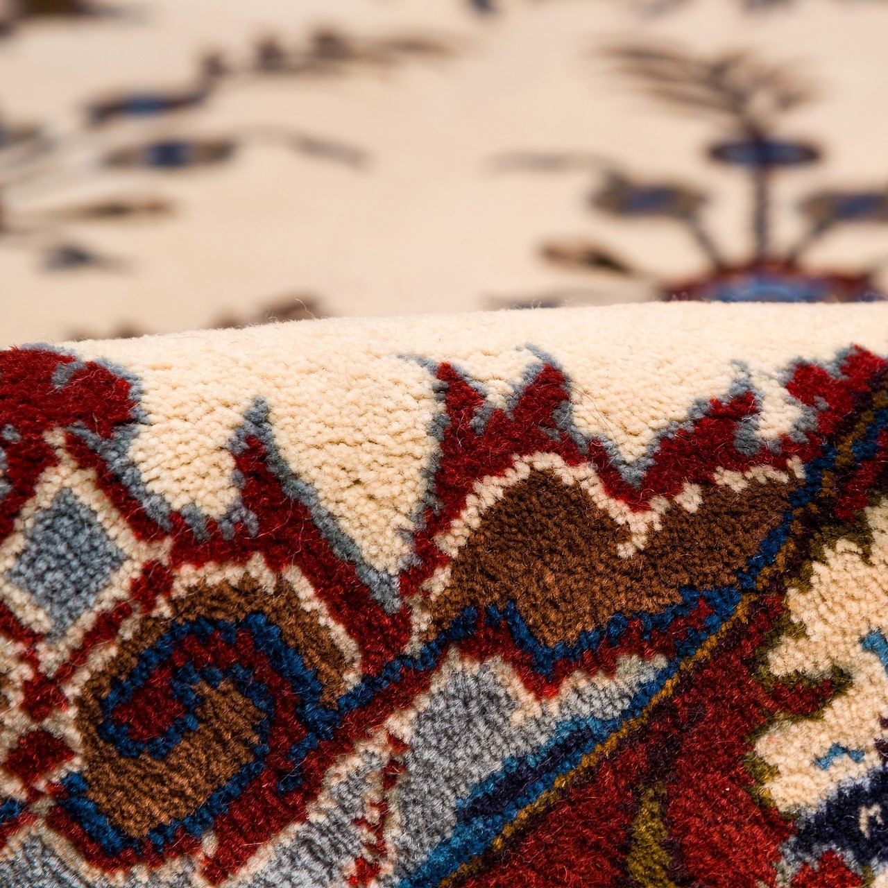Satteltasche handgeknüpfter persischer Teppich. Ziffer 102200