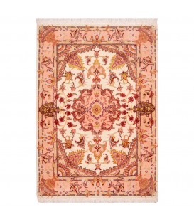 イランの手作りカーペット タブリーズ 番号 181037 - 69 × 89