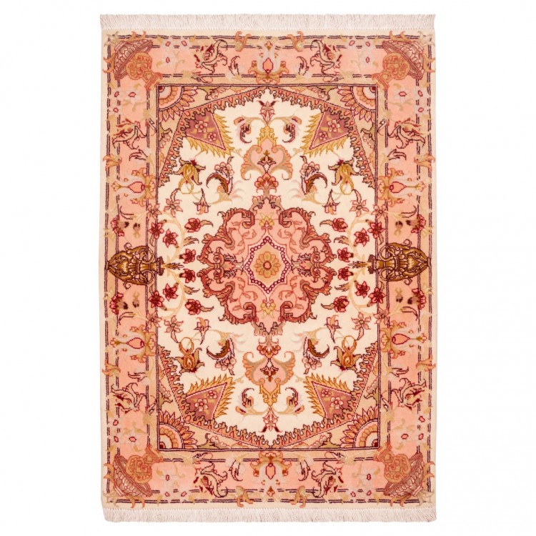 Персидский ковер ручной работы Тебриз Код 181037 - 69 × 89