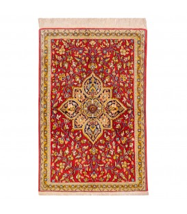 Персидский ковер ручной работы Кома Код 181039 - 65 × 102