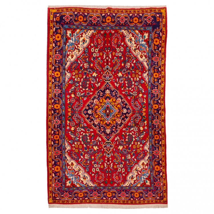 イランの手作りカーペット ジョザン 番号 181044 - 105 × 147