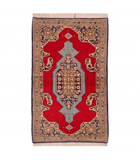 Tappeto persiano Qom annodato a mano codice 181048 - 82 × 131