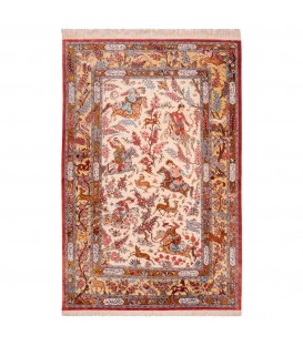 Персидский ковер ручной работы Кома Код 181054 - 100 × 150
