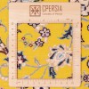 Tappeto persiano Nain annodato a mano codice 180007 - 65 × 94