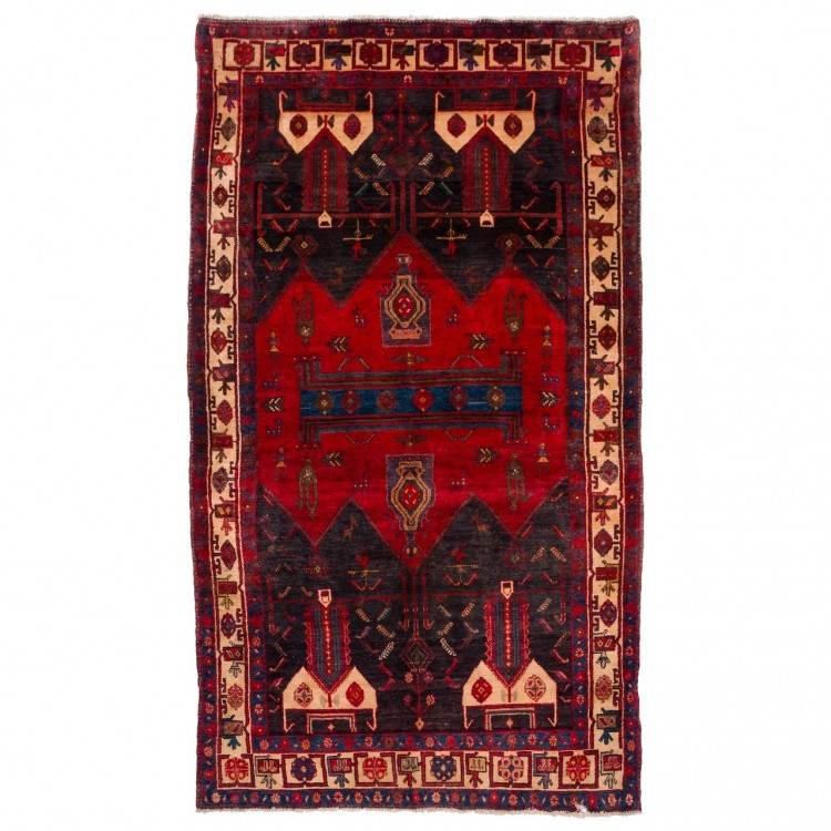 Satteltasche handgeknüpfter persischer Teppich. Ziffer 102206