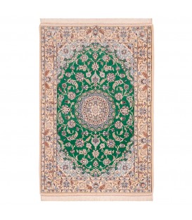 イランの手作りカーペット ナイン 番号 180036 - 103 × 153