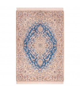 イランの手作りカーペット ナイン 番号 180037 - 108 × 160