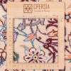 Tappeto persiano Nain annodato a mano codice 180040 - 106 × 150