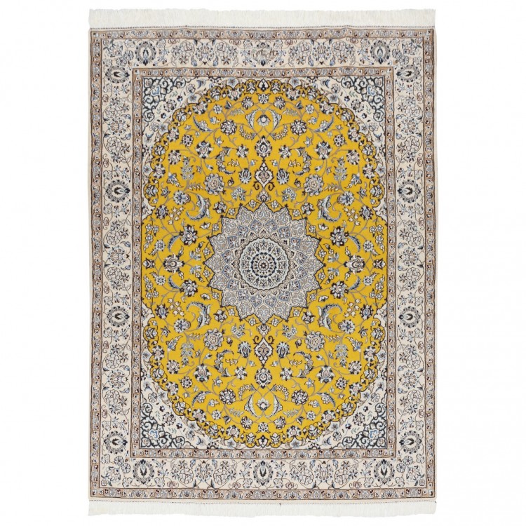 Персидский ковер ручной работы Наина Код 180043 - 150 × 200