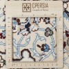 Персидский ковер ручной работы Наина Код 180055 - 130 × 218