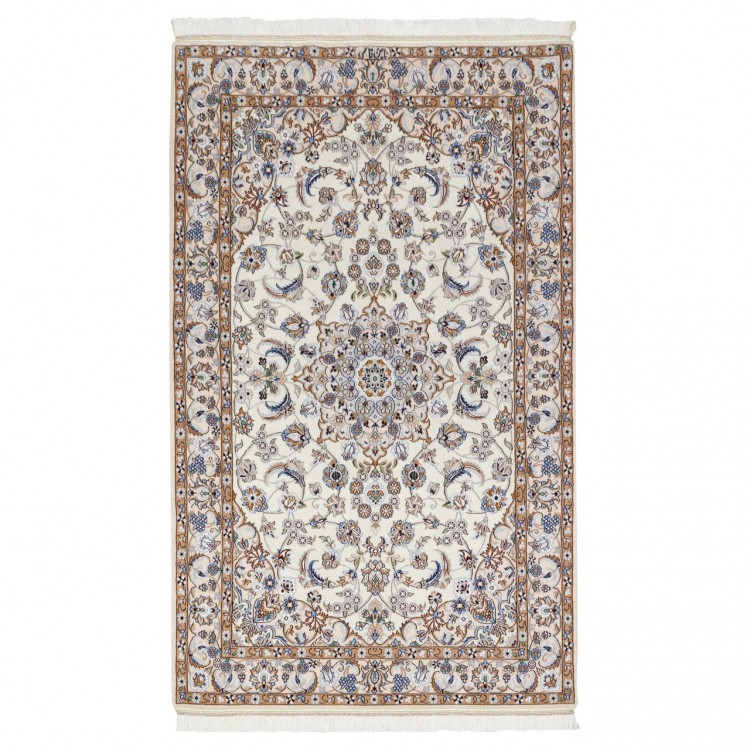 イランの手作りカーペット ナイン 番号 180062 - 127 × 204