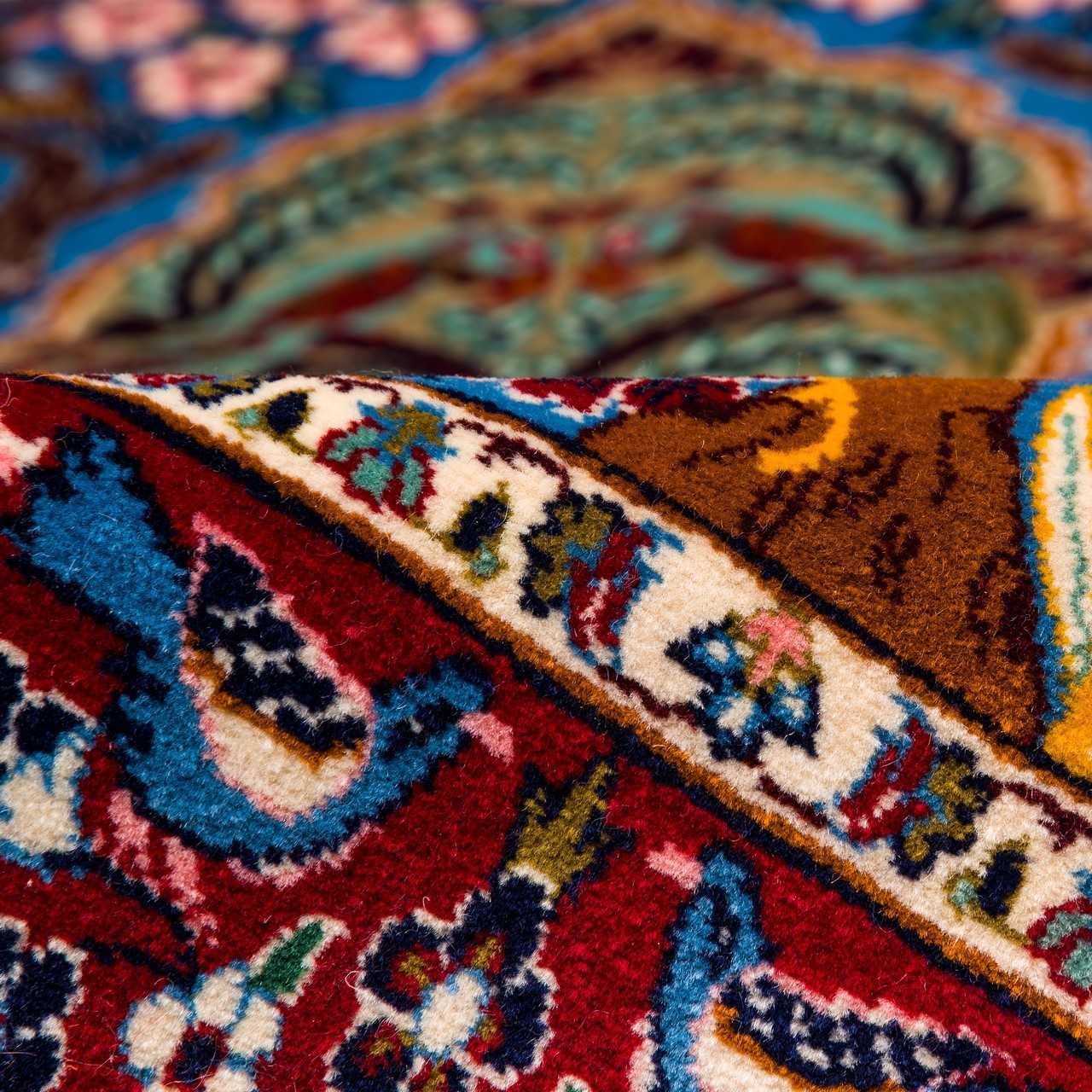 伊朗手工地毯编号 102214