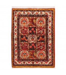 イランの手作りカーペット バクティアリ 番号 182018 - 113 × 153