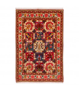 イランの手作りカーペット バクティアリ 番号 182023 - 125 × 176