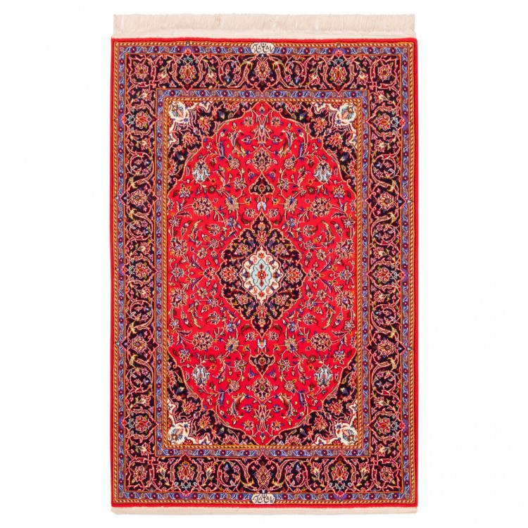 イランの手作りカーペット カシャン 番号 182030 - 113 × 172