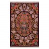 Tappeto persiano Qom annodato a mano codice 182033 - 100 × 153
