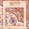 Tappeto persiano Tabriz annodato a mano codice 182041 - 105 × 157