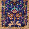 イランの手作り絵画絨毯 コム 番号 902072