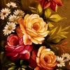 イランの手作り絵画絨毯 タブリーズ 番号 902092