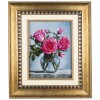 تابلو فرش طرح گلهای رز در تنگ برجسته کد 901268