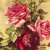تابلو فرش گالری سی پرشیا طرح گل رز شش شاخه کد 901270