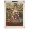 イランの手作り絵画絨毯 タブリーズ 番号 902161
