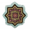 Tapis persan Qom fait main Réf ID 172036 - 47 × 48