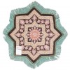 Tappeto persiano Qom annodato a mano codice 172036 - 47 × 48