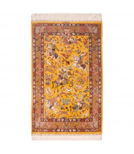 Персидский ковер ручной работы Кома Код 172096 - 76 × 118