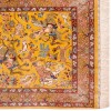 Tapis persan Qom fait main Réf ID 172096 - 76 × 118