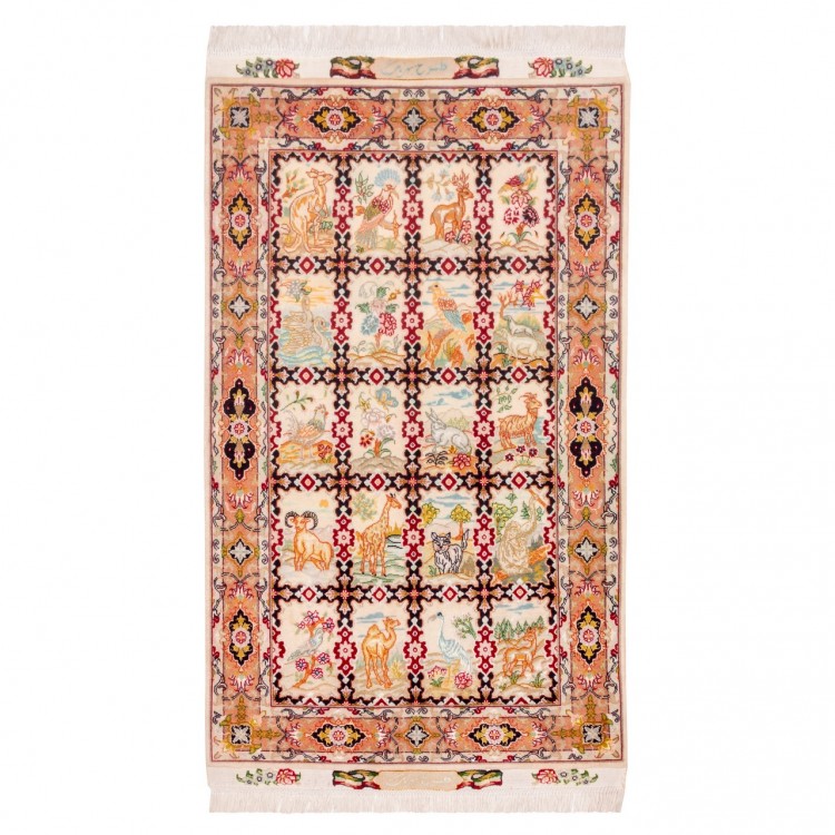 Персидский ковер ручной работы Тебриз Код 172097 - 77 × 125