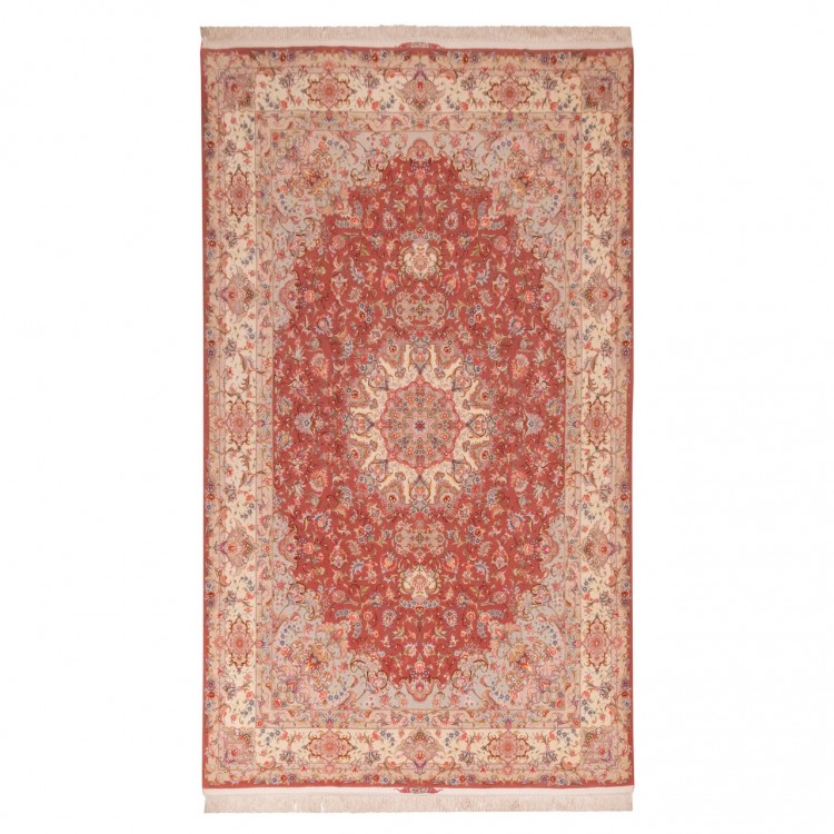イランの手作りカーペット タブリーズ 番号 172105 - 198 × 304