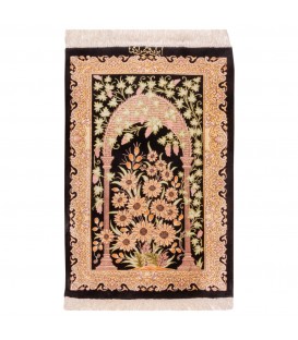 イランの手作りカーペット タブリーズ 番号 172102 - 40 × 61
