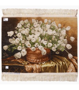 イランの手作り絵画絨毯 タブリーズ 番号 793060