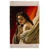 イランの手作り絵画絨毯 タブリーズ 番号 793070