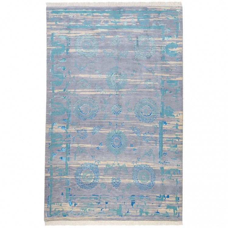 Tappeto persiano Tabriz annodato a mano codice 701105 - 171 × 265