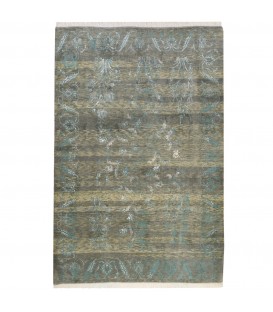 Tappeto persiano Tabriz annodato a mano codice 701112 - 179 × 269