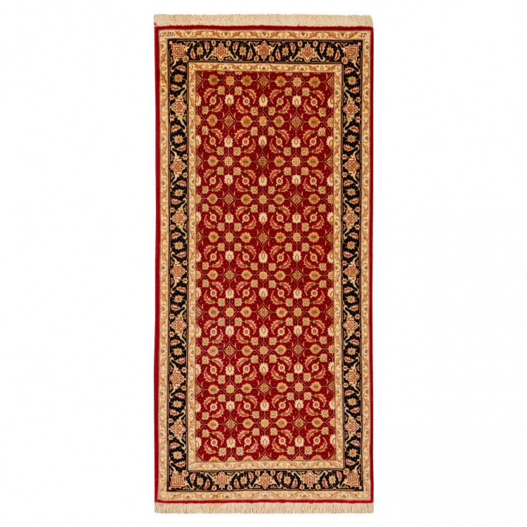 Tappeto persiano Tabriz annodato a mano codice 701302 - 73 × 162