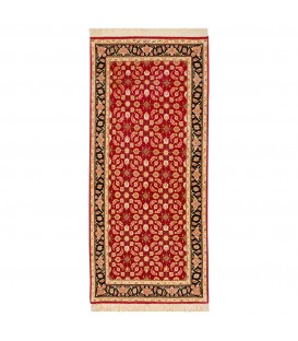 イランの手作りカーペット タブリーズ 番号 701303 - 72 × 163