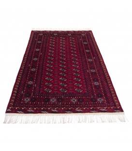 فرش دستبافت دو و نیم متری ترکمن کد 141798
