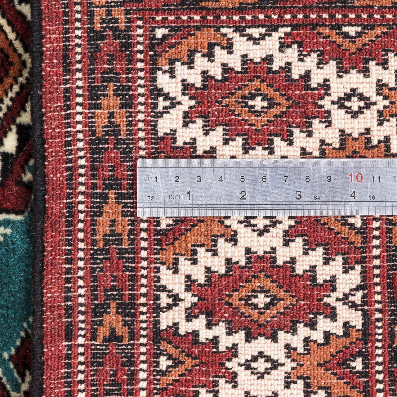 فرش دستبافت دو و نیم متری ترکمن کد 141799