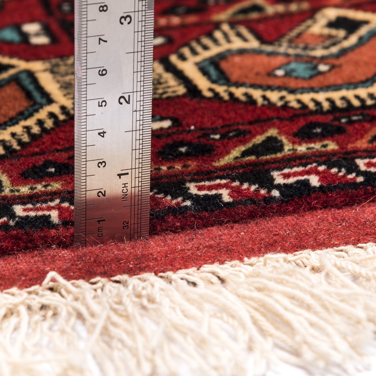 فرش دستبافت دو متری ترکمن کد 141801