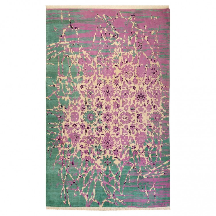 Персидский ковер ручной работы Тебриз Код 701200 - 199 × 319