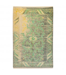 Tappeto persiano Tabriz annodato a mano codice 701207 - 199 × 300